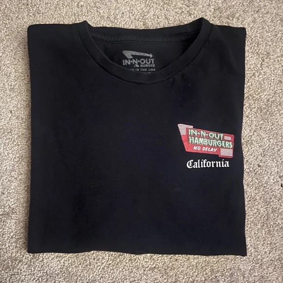 In-N-Out Burger Black Short Sleeve Tee - Picture 5 of 5
